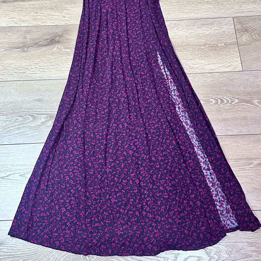 Urban Outfitters Lindsey Floral Open Back Midi Dress - Picture 4 of 13